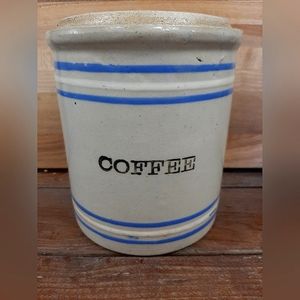 Vintage coffee canister